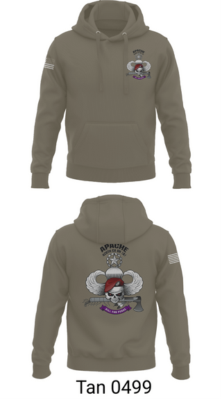 Hoodie, A CO 426th CA BN (A), Army, Teamtime, Team time, sublimation, custom sports apparel, team uniforms, spirit wear, spiritwear, sports uniforms, custom shirts, team store, custom team store, fundraiser sports, apparel fundraiser