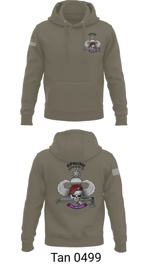 Hoodie, A CO 426th CA BN (A), Army, Teamtime, Team time, sublimation, custom sports apparel, team uniforms, spirit wear, spiritwear, sports uniforms, custom shirts, team store, custom team store, fundraiser sports, apparel fundraiser