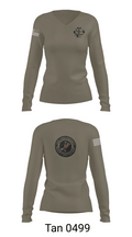 V2/5 95658861 Women's Long Sleeve V-neck Shirt - 11