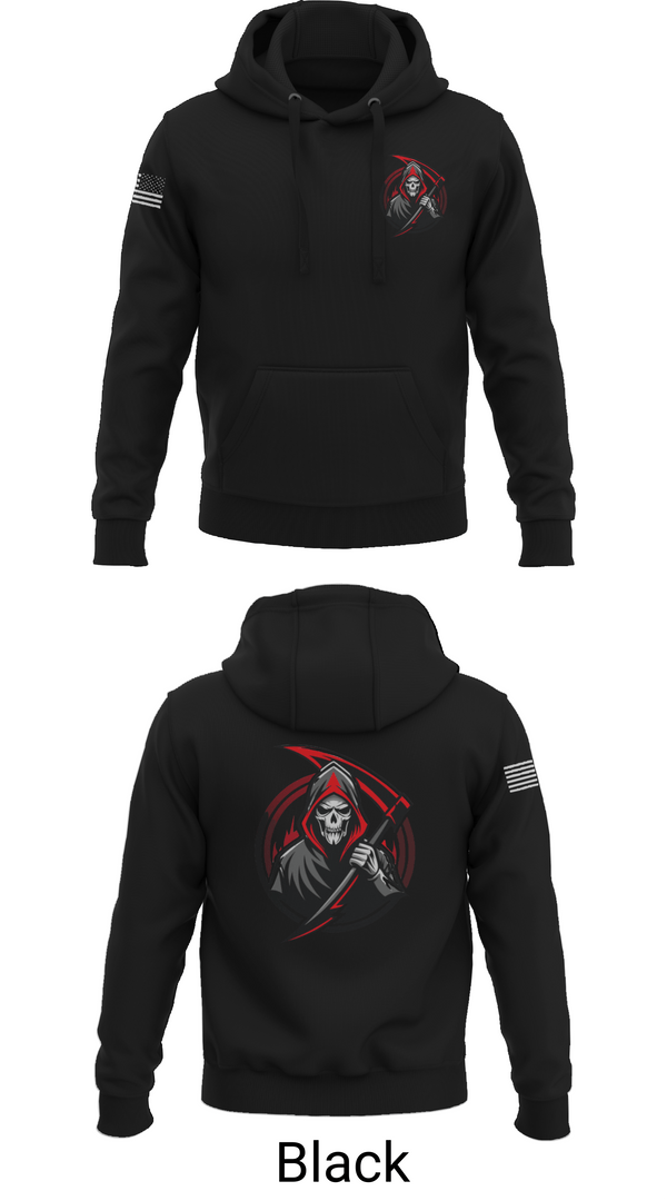 Hoodie, Reaper Platoon, Army, Teamtime, Team time, sublimation, custom sports apparel, team uniforms, spirit wear, spiritwear, sports uniforms, custom shirts, team store, custom team store, fundraiser sports, apparel fundraiser