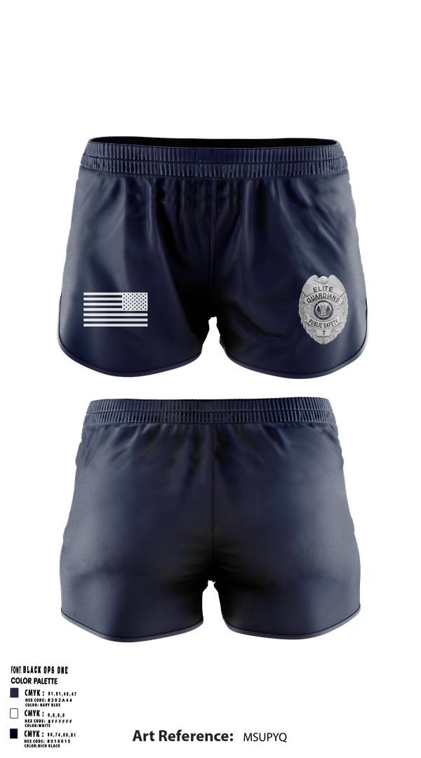 Ranger Panties, ELITE GUARDIANS, Police, Teamtime, Team time, sublimation, custom sports apparel, team uniforms, spirit wear, spiritwear, sports uniforms, custom shirts, team store, custom team store, fundraiser sports, apparel fundraiser