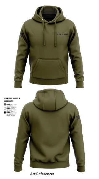 Hoodie, Death dealers, , Teamtime, Team time, sublimation, custom sports apparel, team uniforms, spirit wear, spiritwear, sports uniforms, custom shirts, team store, custom team store, fundraiser sports, apparel fundraiser
