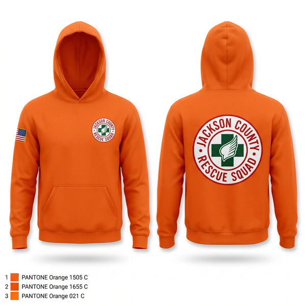 Hoodie, Jackson County Rescue Squad, EMS/EMT, Teamtime, Team time, sublimation, custom sports apparel, team uniforms, spirit wear, spiritwear, sports uniforms, custom shirts, team store, custom team store, fundraiser sports, apparel fundraiser