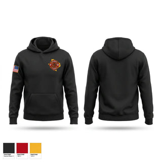 Hoodie, BANGS FIRE & RESCUE, Fire Department, Teamtime, Team time, sublimation, custom sports apparel, team uniforms, spirit wear, spiritwear, sports uniforms, custom shirts, team store, custom team store, fundraiser sports, apparel fundraiser
