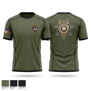Short Sleeve Performance Shirt, Rockdale Police Department, Police, Teamtime, Team time, sublimation, custom sports apparel, team uniforms, spirit wear, spiritwear, sports uniforms, custom shirts, team store, custom team store, fundraiser sports, apparel fundraiser