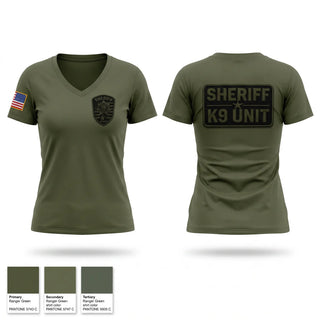 Womens Short Sleeve Vneck Shirt, LCSO, Police, Teamtime, Team time, sublimation, custom sports apparel, team uniforms, spirit wear, spiritwear, sports uniforms, custom shirts, team store, custom team store, fundraiser sports, apparel fundraiser