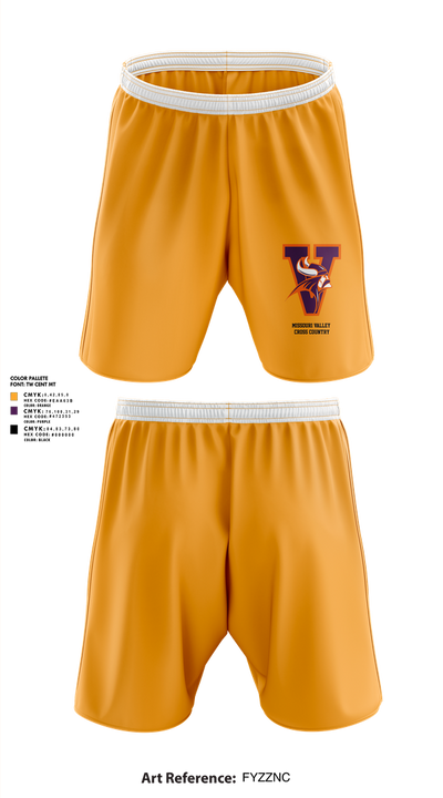 Missouri Valley College Track & Field 54824388 Athletic Shorts With Pockets - 1