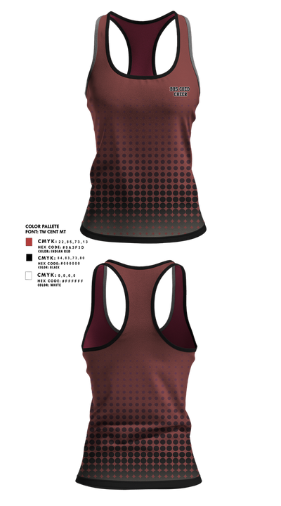 BHS Coed Cheer 25905526 Tank Top - 2