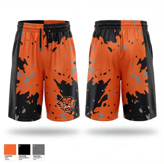 Mens Reversible Basketball Shorts, Bearcats, Men's Basketball, Teamtime, Team time, sublimation, custom sports apparel, team uniforms, spirit wear, spiritwear, sports uniforms, custom shirts, team store, custom team store, fundraiser sports, apparel fundraiser