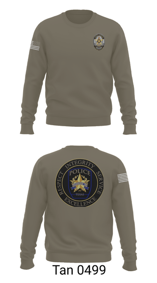 Crew Neck Sweatshirt, Princeton Police Department, Police, Teamtime, Team time, sublimation, custom sports apparel, team uniforms, spirit wear, spiritwear, sports uniforms, custom shirts, team store, custom team store, fundraiser sports, apparel fundraiser