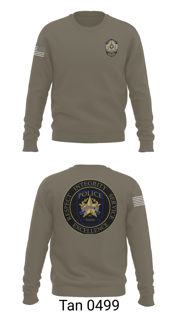 Crew Neck Sweatshirt, Princeton Police Department, Police, Teamtime, Team time, sublimation, custom sports apparel, team uniforms, spirit wear, spiritwear, sports uniforms, custom shirts, team store, custom team store, fundraiser sports, apparel fundraiser