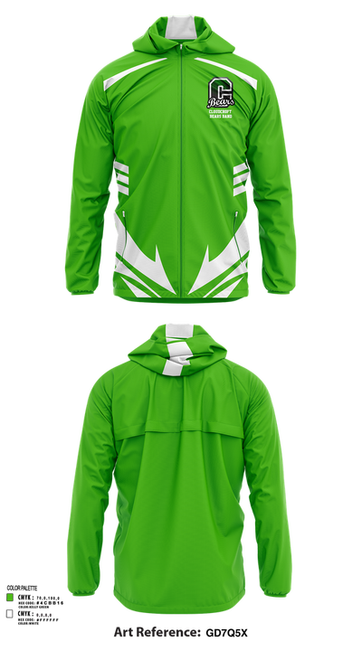 Cloudcroft Bears Band 7760214 Windbreaker - 51
