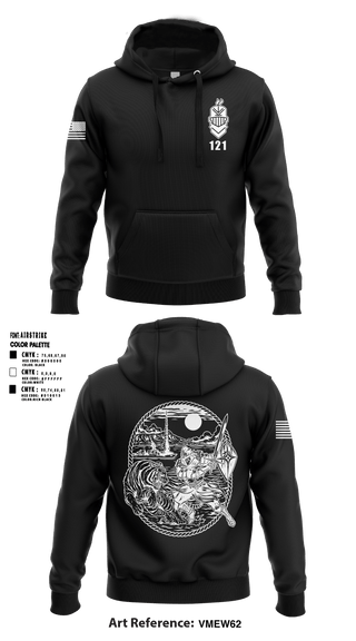 Hoodie, USS FRANK E PETERSEN JR, Navy, Teamtime, Team time, sublimation, custom sports apparel, team uniforms, spirit wear, spiritwear, sports uniforms, custom shirts, team store, custom team store, fundraiser sports, apparel fundraiser