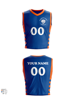 Mens Basketball Jersey, Westbrook Academy, Men's Basketball, Teamtime, Team time, sublimation, custom sports apparel, team uniforms, spirit wear, spiritwear, sports uniforms, custom shirts, team store, custom team store, fundraiser sports, apparel fundraiser