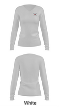 McLean Girls Volleyball 64290393 Women's Long Sleeve V-neck Shirt - 16