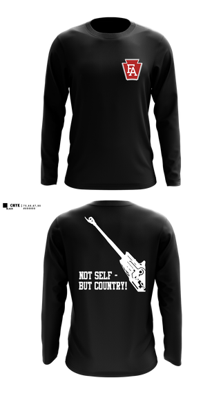 Long Sleeve Performance Shirt, 1-108 FAR, National Guard, Teamtime, Team time, sublimation, custom sports apparel, team uniforms, spirit wear, spiritwear, sports uniforms, custom shirts, team store, custom team store, fundraiser sports, apparel fundraiser