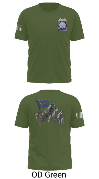 GSP POST 5 DALTON 6815888 Short Sleeve Performance Shirt - 53