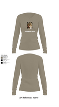 Chickamauga Police 51367773 Women's Long Sleeve V-neck Shirt - 59