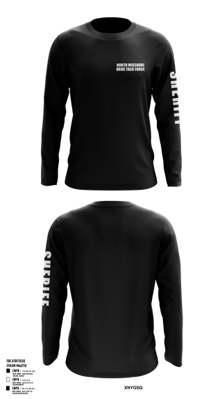 Long Sleeve Performance Shirt, North Missouri Drug Task Force, Police, Teamtime, Team time, sublimation, custom sports apparel, team uniforms, spirit wear, spiritwear, sports uniforms, custom shirts, team store, custom team store, fundraiser sports, apparel fundraiser