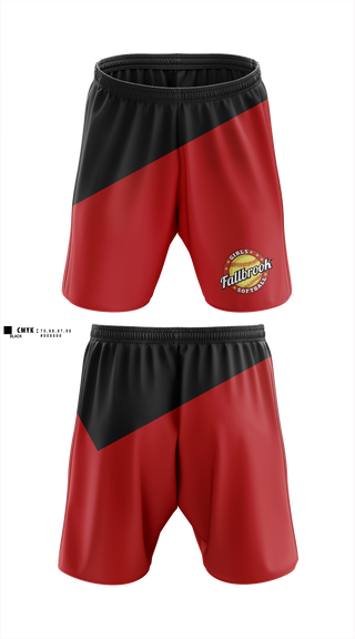 Athletic Shorts With Pockets, Fallbrook girls softball, Softball, Teamtime, Team time, sublimation, custom sports apparel, team uniforms, spirit wear, spiritwear, sports uniforms, custom shirts, team store, custom team store, fundraiser sports, apparel fundraiser