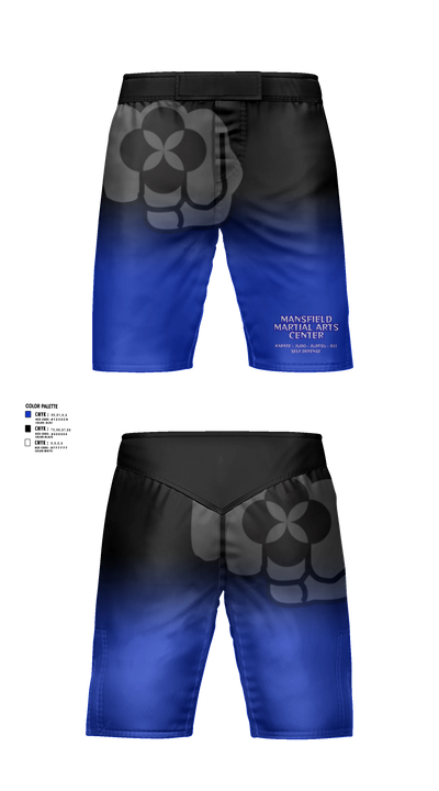 Mansfield Martial Arts Center Fight Shorts - 33