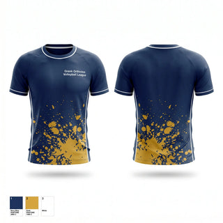Short Sleeve Performance Shirt, Greek Orthodox Volleyball League, Men's Volleyball, Teamtime, Team time, sublimation, custom sports apparel, team uniforms, spirit wear, spiritwear, sports uniforms, custom shirts, team store, custom team store, fundraiser sports, apparel fundraiser