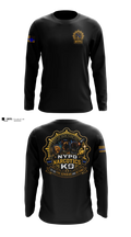 NYPD NARCOTICS K9 Long Sleeve Performance Shirt - 11