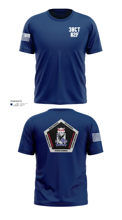3BCT H2F 56762054 Short Sleeve Performance Shirt - 102