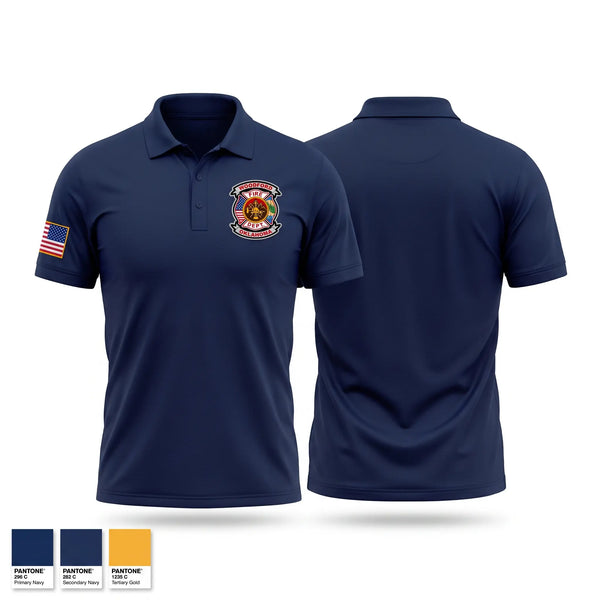 Short Sleeve Performance Polo, Woodford Fire Department, Fire Department, Teamtime, Team time, sublimation, custom sports apparel, team uniforms, spirit wear, spiritwear, sports uniforms, custom shirts, team store, custom team store, fundraiser sports, apparel fundraiser