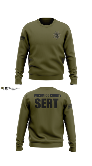 Crew Neck Sweatshirt, Sheriff’s Emergency Response Team (SERT), Police, Teamtime, Team time, sublimation, custom sports apparel, team uniforms, spirit wear, spiritwear, sports uniforms, custom shirts, team store, custom team store, fundraiser sports, apparel fundraiser