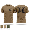 A Btry 1-206th FA Short Sleeve Performance Shirt - 1