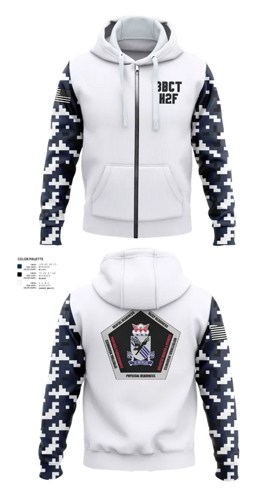 3BCT H2F 56762054 Zip Hoodie - 131