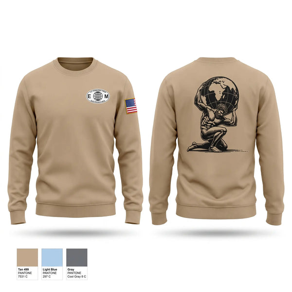 Crew Neck Sweatshirt, Electrical Division, Navy, Teamtime, Team time, sublimation, custom sports apparel, team uniforms, spirit wear, spiritwear, sports uniforms, custom shirts, team store, custom team store, fundraiser sports, apparel fundraiser