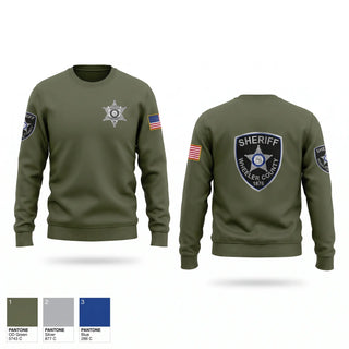 Crew Neck Sweatshirt, WCSO, Police, Teamtime, Team time, sublimation, custom sports apparel, team uniforms, spirit wear, spiritwear, sports uniforms, custom shirts, team store, custom team store, fundraiser sports, apparel fundraiser