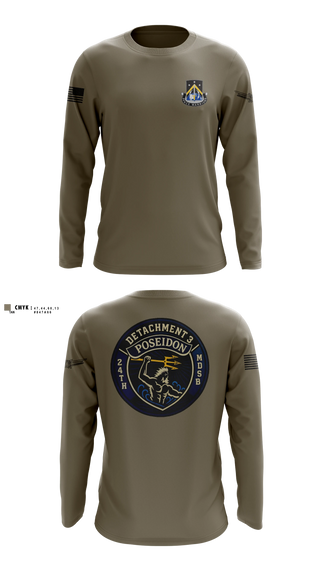 Long Sleeve Performance Shirt, 24TH MDSB, Army, Teamtime, Team time, sublimation, custom sports apparel, team uniforms, spirit wear, spiritwear, sports uniforms, custom shirts, team store, custom team store, fundraiser sports, apparel fundraiser