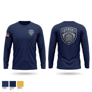 Long Sleeve Performance Shirt, Williamsburg Police Department, Police, Teamtime, Team time, sublimation, custom sports apparel, team uniforms, spirit wear, spiritwear, sports uniforms, custom shirts, team store, custom team store, fundraiser sports, apparel fundraiser