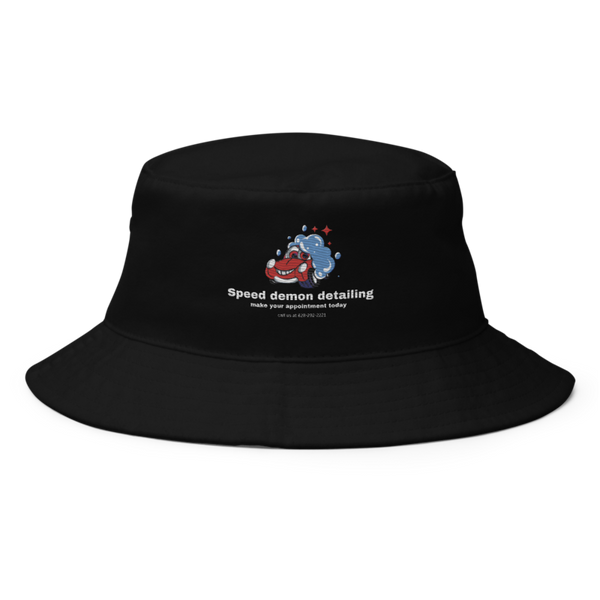 Speed demon detailing 35022679 Bucket Hat | Big Accessories BX003