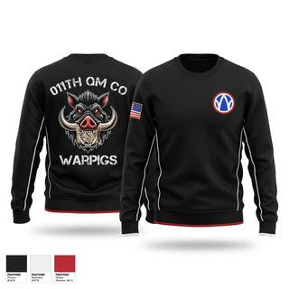 Crew Neck Sweatshirt, 1011 QM, Army, Teamtime, Team time, sublimation, custom sports apparel, team uniforms, spirit wear, spiritwear, sports uniforms, custom shirts, team store, custom team store, fundraiser sports, apparel fundraiser