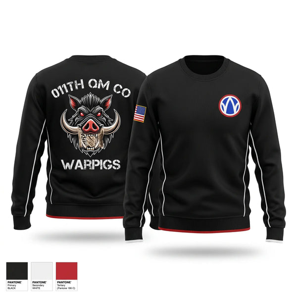 Crew Neck Sweatshirt, 1011 QM, Army, Teamtime, Team time, sublimation, custom sports apparel, team uniforms, spirit wear, spiritwear, sports uniforms, custom shirts, team store, custom team store, fundraiser sports, apparel fundraiser