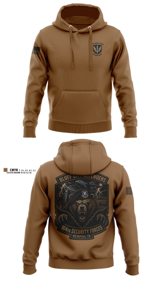 Hoodie, 164th security forces, Air Force, Teamtime, Team time, sublimation, custom sports apparel, team uniforms, spirit wear, spiritwear, sports uniforms, custom shirts, team store, custom team store, fundraiser sports, apparel fundraiser
