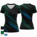 Owls 78290861 Women's Short Sleeve V-neck Shirt - 1