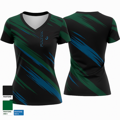 Owls 78290861 Women's Short Sleeve V-neck Shirt - 1