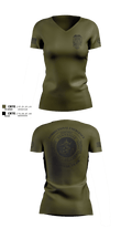 TDOC SPECIAL OPERATIONS 52913563 Women's Short Sleeve V-neck Shirt - 115