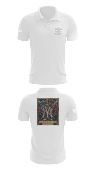 Short Sleeve Performance Polo, New York Yankees, Baseball, Teamtime, Team time, sublimation, custom sports apparel, team uniforms, spirit wear, spiritwear, sports uniforms, custom shirts, team store, custom team store, fundraiser sports, apparel fundraiser