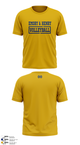 Short Sleeve Performance Shirt, Emory & Henry Volleyball, Women's Volleyball, Teamtime, Team time, sublimation, custom sports apparel, team uniforms, spirit wear, spiritwear, sports uniforms, custom shirts, team store, custom team store, fundraiser sports, apparel fundraiser