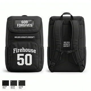 Gear Bag, Firehouse 50, Fire Department, Teamtime, Team time, sublimation, custom sports apparel, team uniforms, spirit wear, spiritwear, sports uniforms, custom shirts, team store, custom team store, fundraiser sports, apparel fundraiser