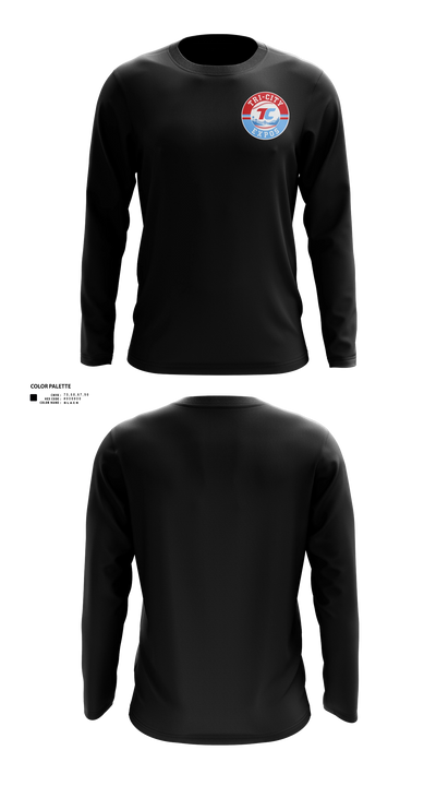 Tri-City Expos 35265208 Long Sleeve Performance Shirt - 120