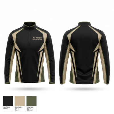 APEX PROTECTION & INVESTIGATIONS GROUP 15690909 Quarter Zip Jacket - 1