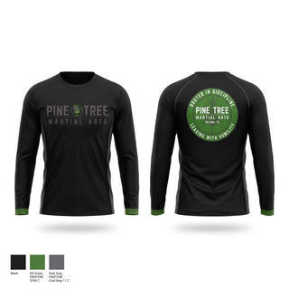 Long Sleeve Performance Shirt, Pine Tree Martial Arts, , Teamtime, Team time, sublimation, custom sports apparel, team uniforms, spirit wear, spiritwear, sports uniforms, custom shirts, team store, custom team store, fundraiser sports, apparel fundraiser