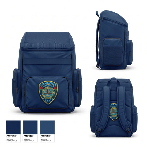 Gear Bag, Village of Newark police department, Police, Teamtime, Team time, sublimation, custom sports apparel, team uniforms, spirit wear, spiritwear, sports uniforms, custom shirts, team store, custom team store, fundraiser sports, apparel fundraiser